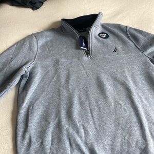 Nautica Half Zip sweatshirt. NWT